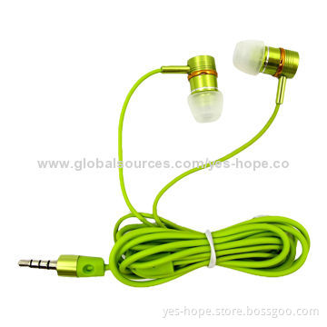 Colorful In-ear Lightweight Earphone for iPod, Ultra Texture Superior Sound Headphone